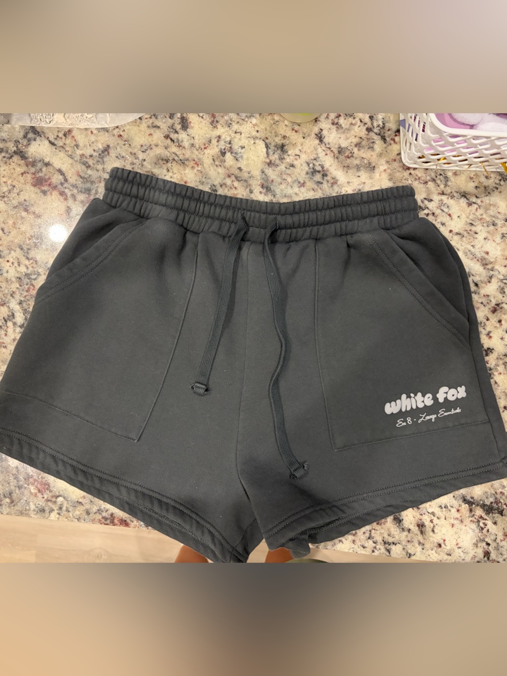 White Fox Boutique Longe Shorts! Size M